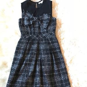 Trina Turk Tweed Bow Dress Size 8